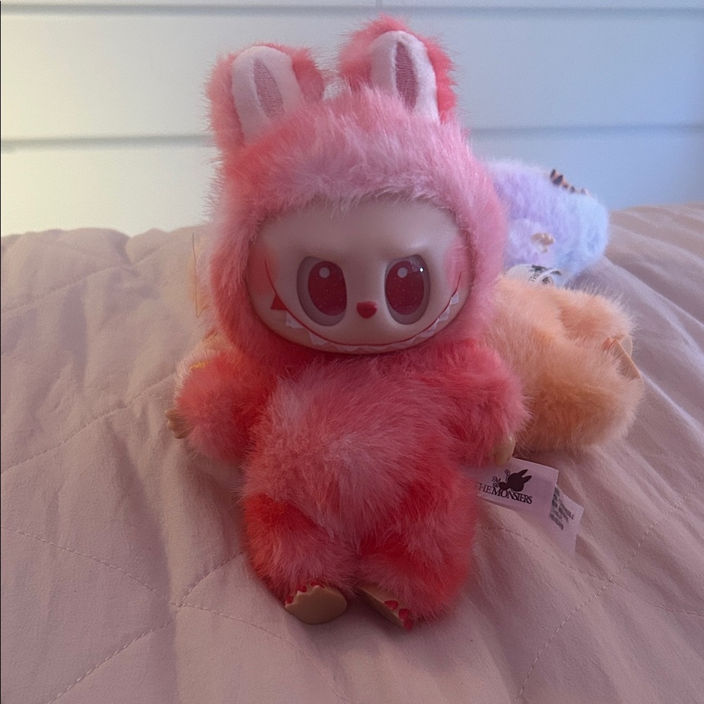 LOVE lafufu plush keychain